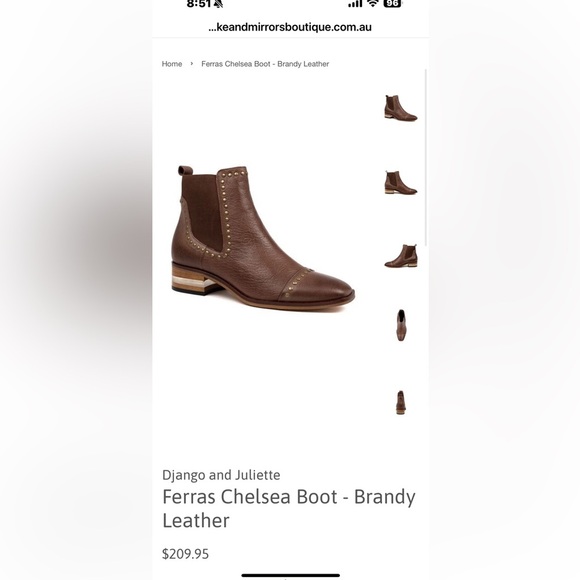 Django & Juliette “Ferris” NWOT No Box size 40 (9.5) please see pics full descri - Picture 14 of 15